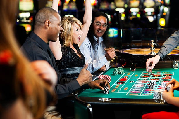 lion8 live-dealer studio with professional croupier and HD broadcast setup